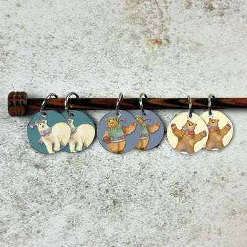 Emma Ball Stitch Markers