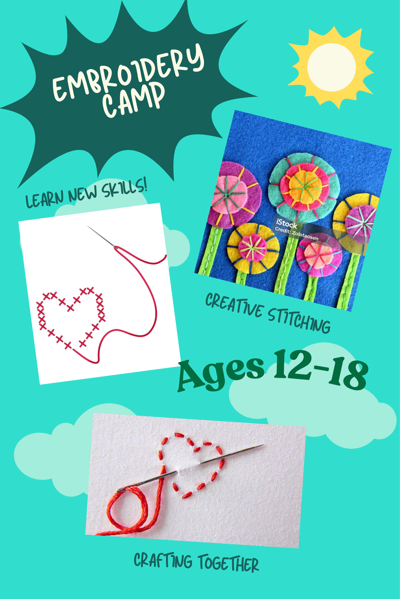Embroidery Summer Camp