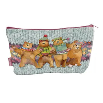 Emma Ball Zippered Pouch LRG