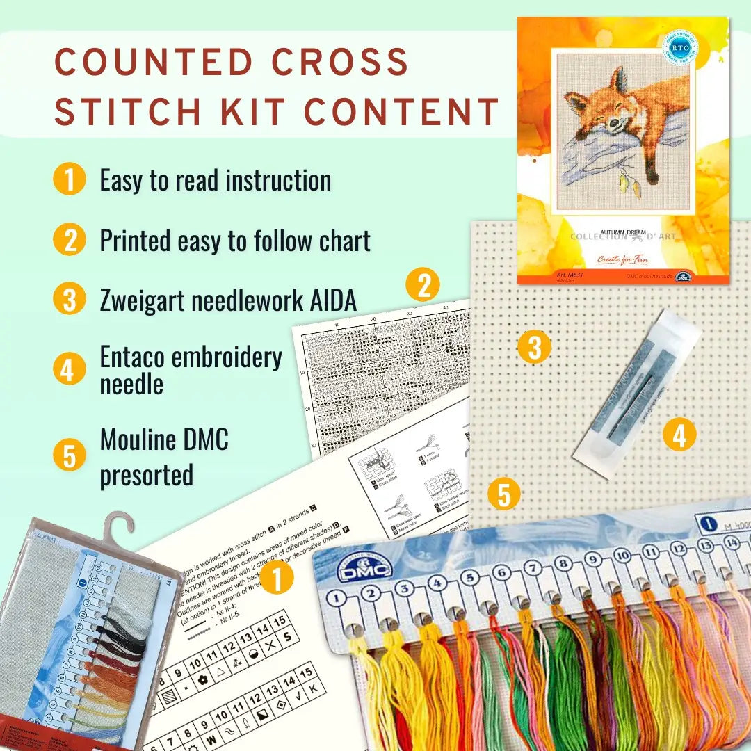 RTO Cross Stitch Kit Magic Snowflake