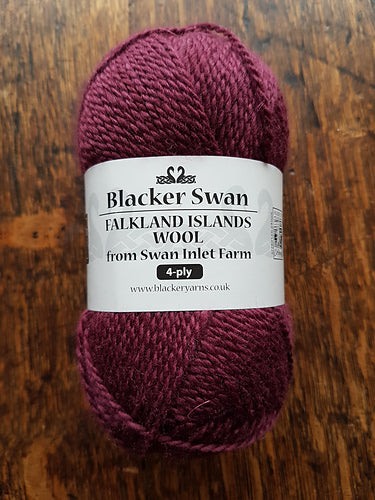 Blacker Yarns Swan 4PLY