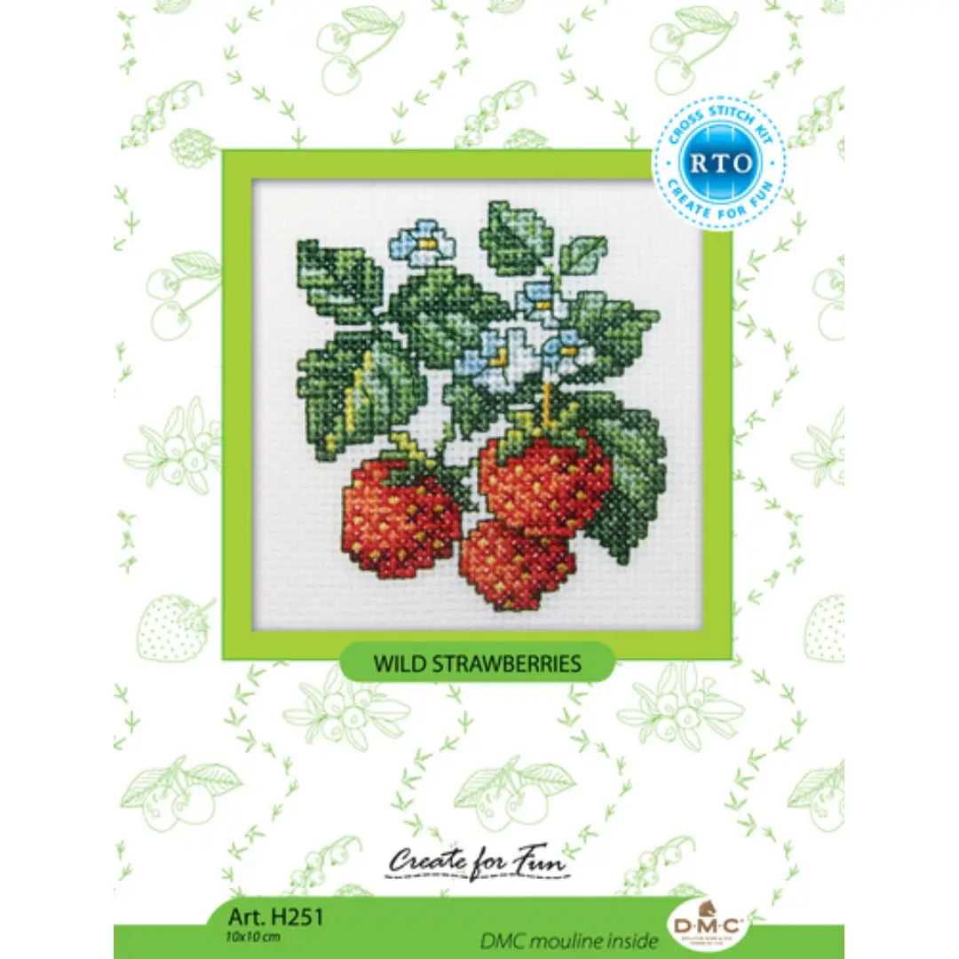 RTO Cross Stitch Kit Strawberry