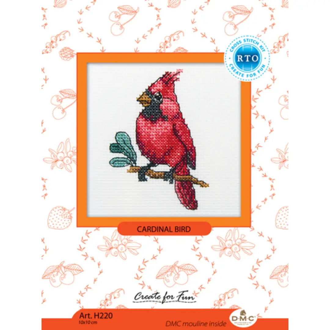 RTO Cross Stitch Kit Cardinal