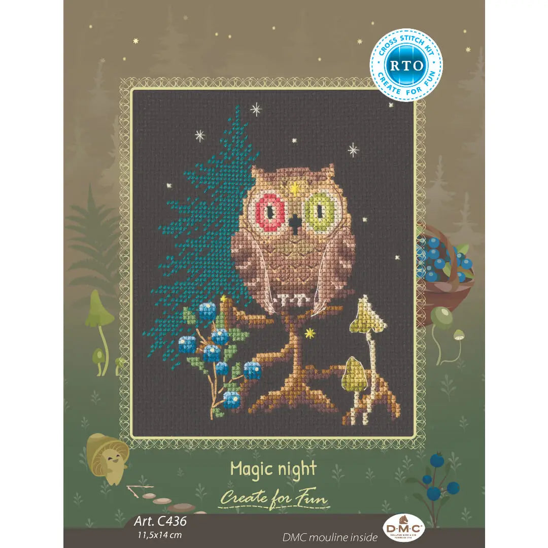 RTO Cross Stitch Kit Magic Night