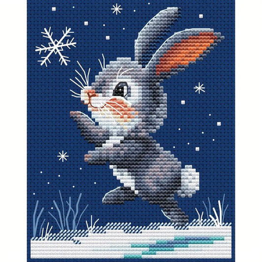RTO Cross Stitch Kit Christmas Bunny