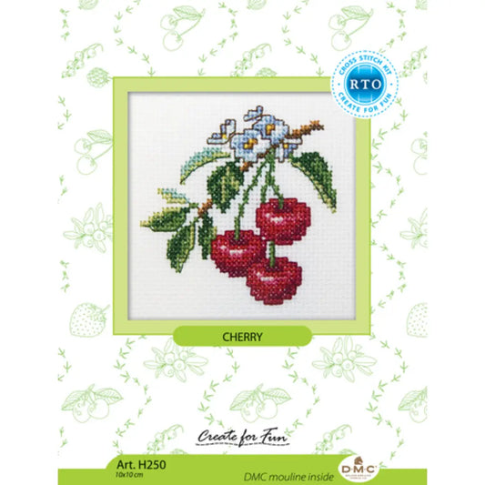 RTO Cross Stitch Kit Cherry