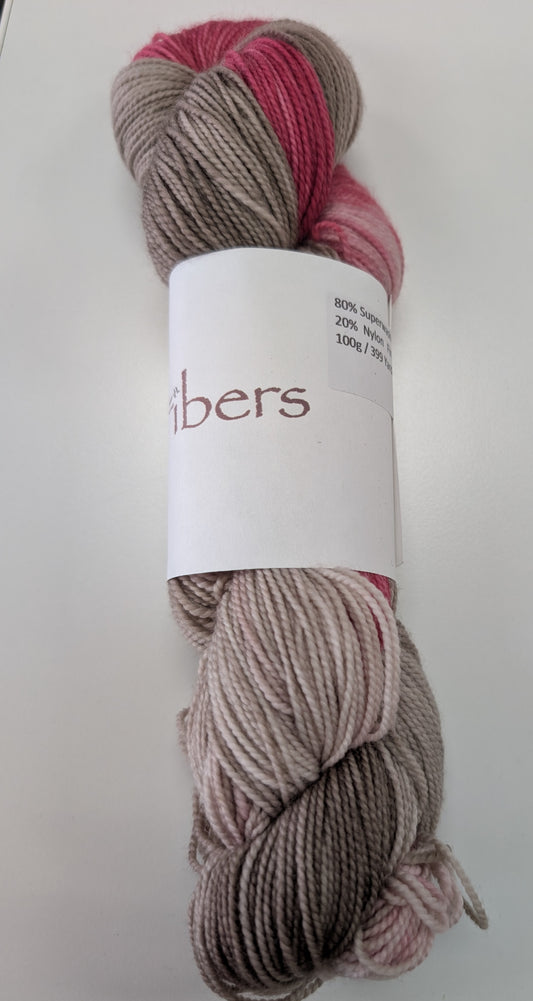 Water Lily Cowl Kit with pattern Desert rose