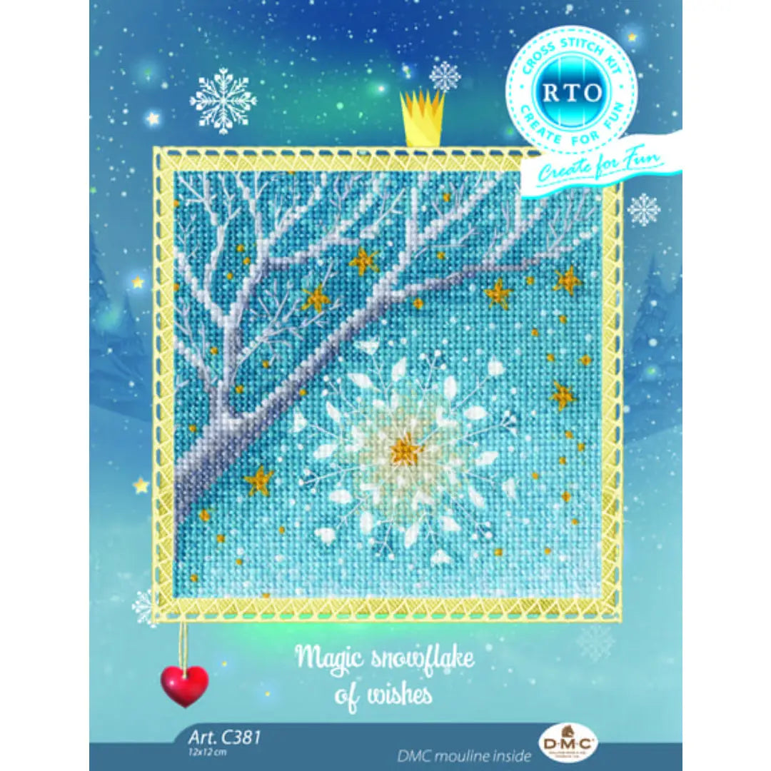 RTO Cross Stitch Kit Magic Snowflake