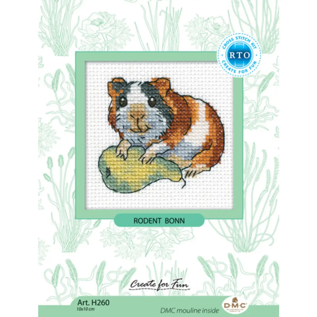 RTO Cross Stitch Kit Funny Hamster